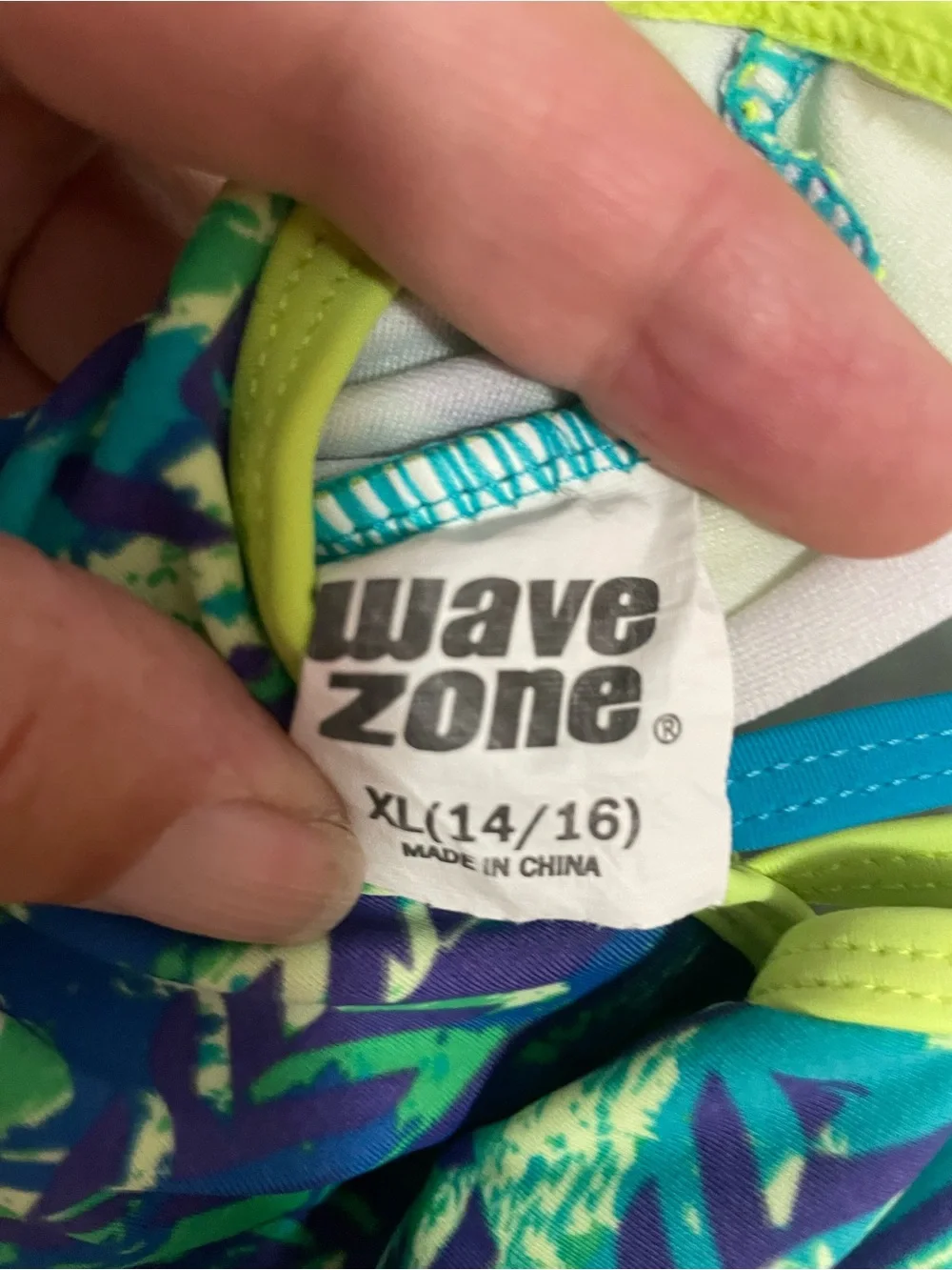Wave Zone vibrant neon